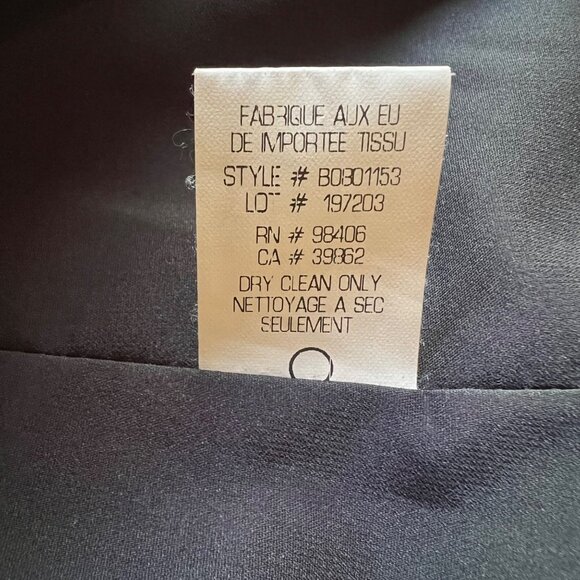 Theory Size 12 Gray Kiersten K Strategy Wool Cotton Blend Tweed Blazer Jacket - Picture 5 of 16